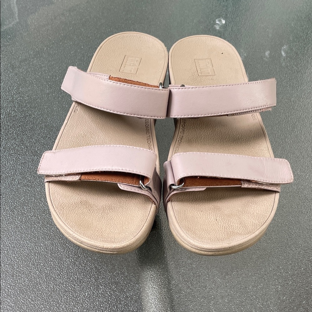 Fitflop Light Pink Double Strap Sandals
